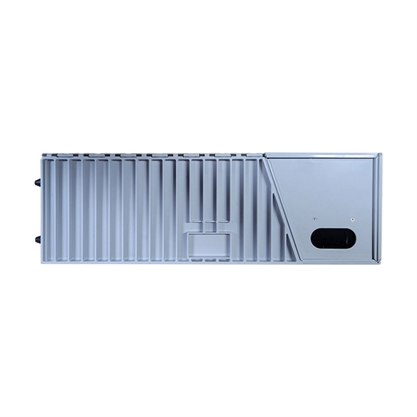 Inside the OPGW fiber optic splice box